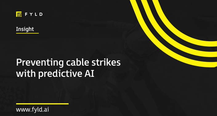 Preventing cable strikes with predictive AI