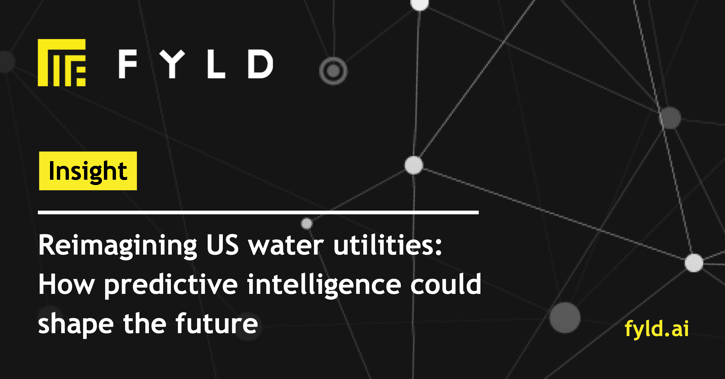 Reimagining US water utilities: How predictive intelligence could shape the future