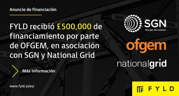 FYLD obtuvo USD 560.000 de financiamiento por parte de OFGEM, en asociación con SGN y National Grid