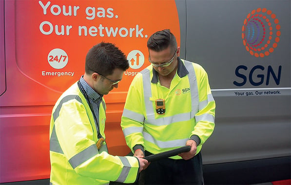 Improving the safety and productivity of SGN’s field operations