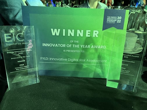 FYLD wins Innovator of the Year and Best Digital Innovation accolades at Energy Innovation Awards