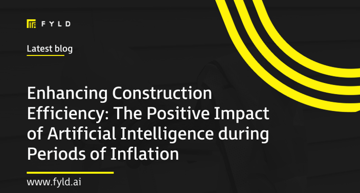 Enhancing Construction Efficiency: The Positive Impact of Artificial Intelligence during Periods of Inflation