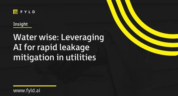 Water Wise: Leveraging AI for rapid leakage mitigation in utilities