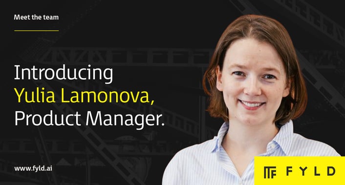 Meet Product Manager, Yulia Lamonova