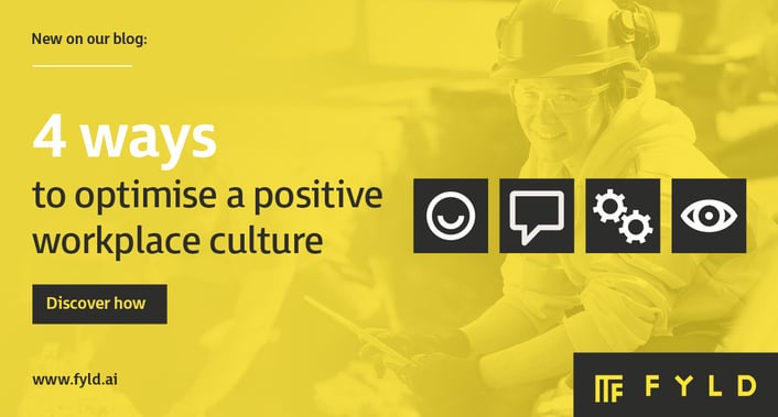 4 ways to optimise a positive workplace culture