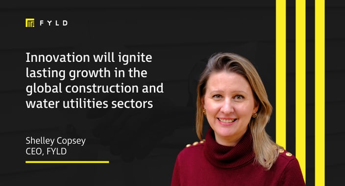 Innovation will ignite lasting growth in the global construction and water utilities sectors
